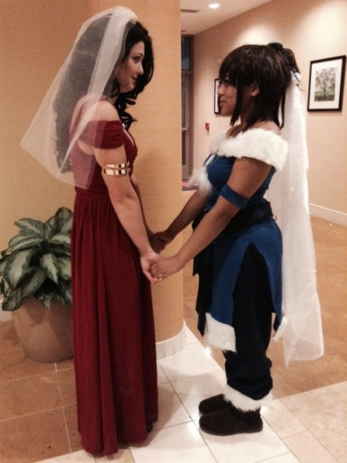 yakfrost: yakfrost: The Korrasami wedding was a success, if I do say so myself  The most surprising 