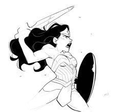 oliviajoytaylor: A wonder woman drawing I