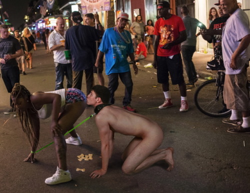 blacksuperiororer:      	 			kiss my ass 				 show your thanks by kissing and sniffing my ass then you may eat your dog biscuits Blue  Shirt: Hey, you got a good little white dog there. it ain’t neutered.  you doggy you lucky ain’t ya. you keep behving
