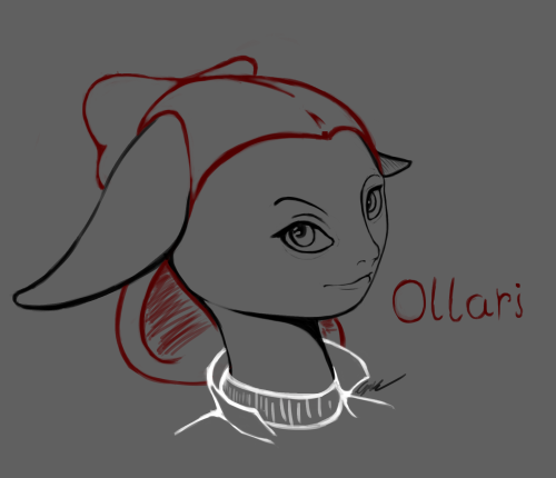 theratasumcube:Got bored, drew my Serious inquest agent~ I love this little butt <3Researcher Ollari whoop whoop