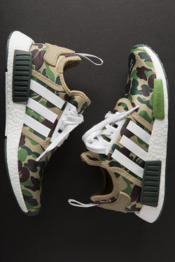 hypebeast:  A Closer Look at the Upcoming A Bathing Ape &amp; adidas Originals NMD R1 CollaborationLong awaited and highly anticipated.