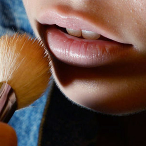 maccosmetics:  Backstage at Bouchra Jarrar, Paris Haute Couture