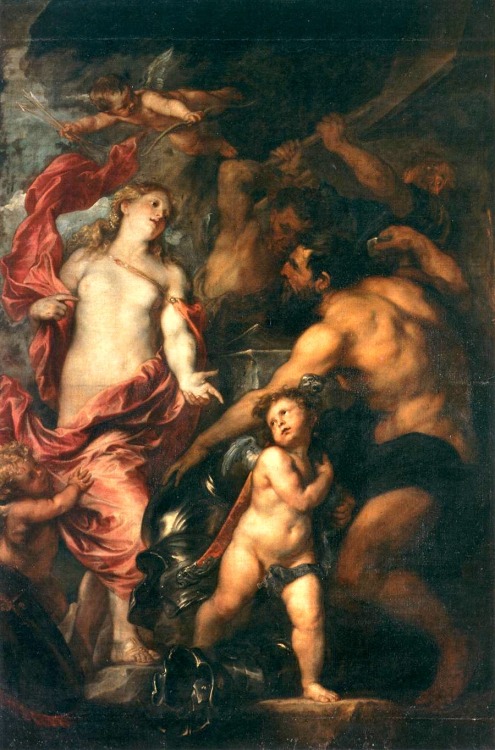 necspenecmetu: Sir Anthony van Dyck, Venus in the Forge of Vulcan, 1632