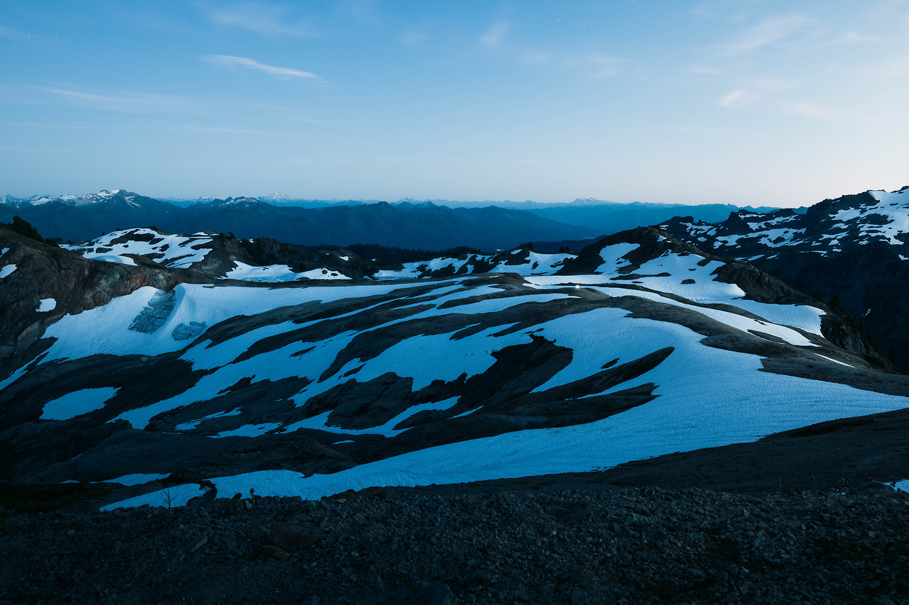 torreymerrittphotography: Sunset // Blue Hour - North Cascades, WA