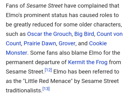 thejoey: Sesame Street traditionalists.