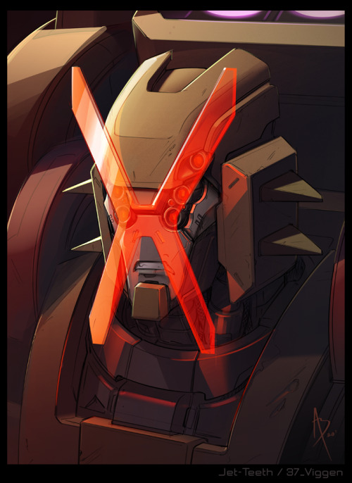 jet-teeth: Every since I saw that sketch Milne did of what is actually under Tesarus’s visor, I thi