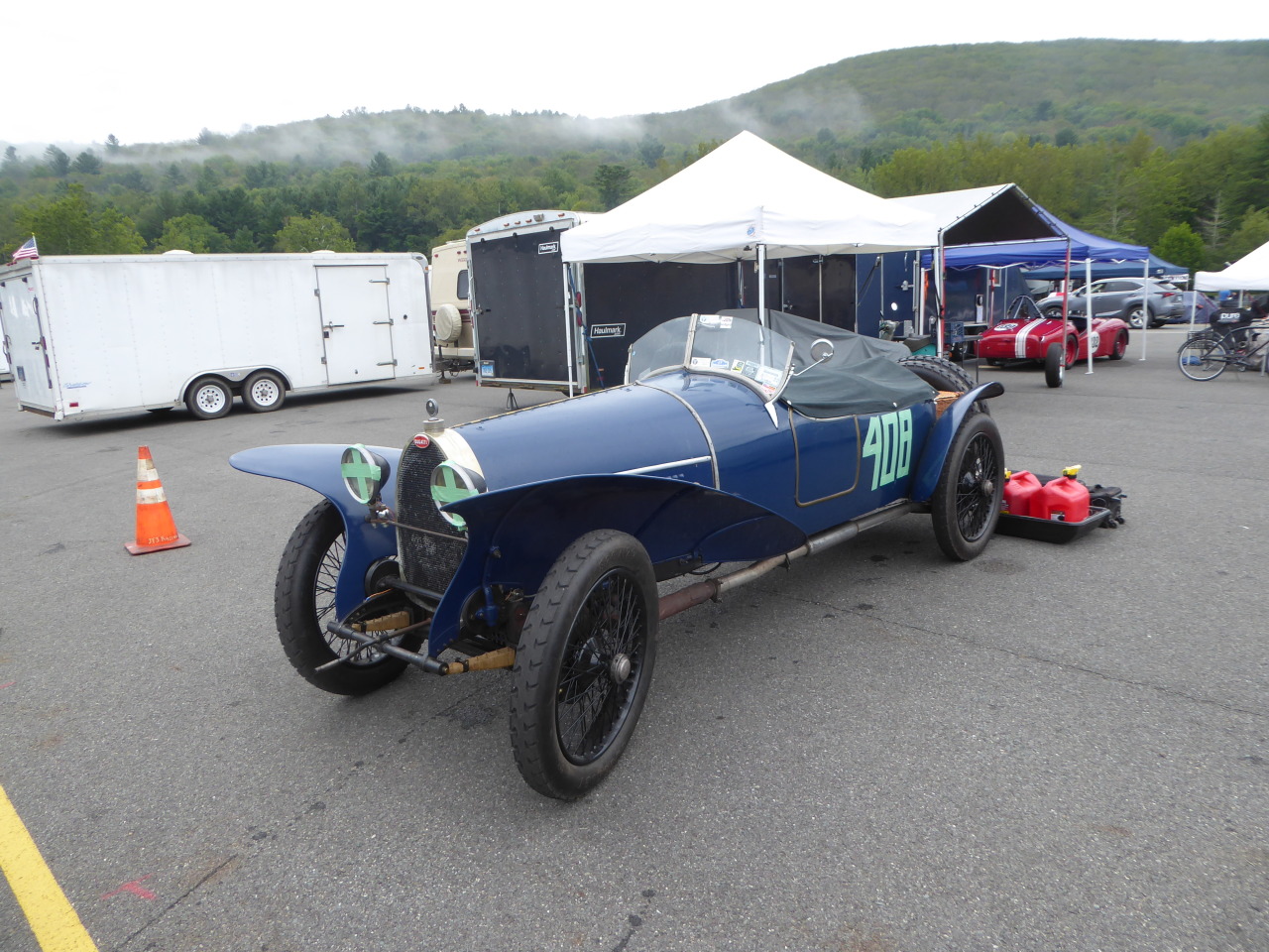 Bugatti Type 30, first of a line of 8-cylinder competition cars. #classic#race#rare#car#cars#auto#car show#bugatti#type 30#lime rock