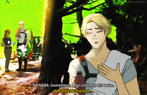 Things Nanaba (alive) is really good at:being a soldierpicking on Mike (who is also alive)being cutePhotoshop(did I mention they were alive)
