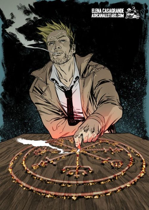 failed-mad-scientist:  John Constantine - Elena Casagrande