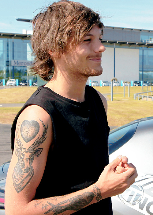 thevamps-onedirection-boys:  Louis @ AMG Driving Experience at Mercedes-Benz World18th