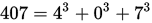 153 - A Narcissistic Number