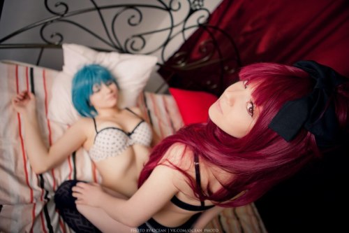 worldfullofcosplayandfashion: cosplayers :  blairchik &amp; lisvanpiece