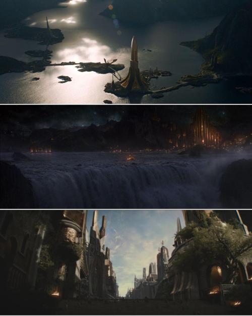 crisolyn-uendelig: Marvel`s Asgard concept (from Thor movies)