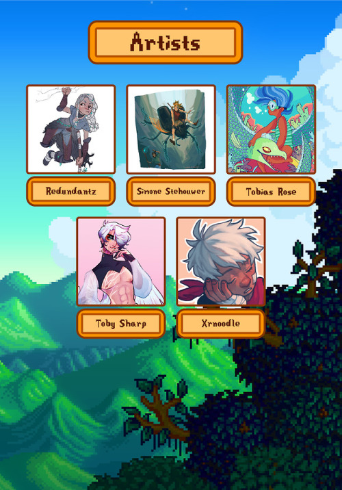 stardewvalleyzine: Stardew Valley Zine Artist Lineup!  We are so happy to be working with such amazi