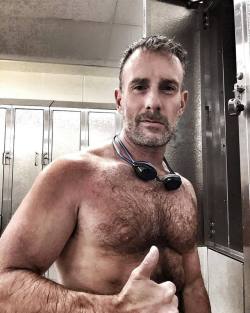 myownprivatelockerroomblog2:  Sexy daddy!Locker Rooms and Showers, Spy Cams, Naked Sportsmen and more! The original since 2010!!!Follow the Locker Room Guys!http://myownprivatelockerroomblog2.tumblr.com/  