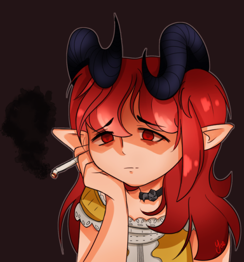 kokoxiv: yaes-art-farts: Commission for the adorable @kokoxiv :3c i loved drawing this so much 