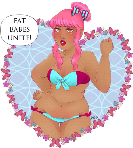 londonsan:Here is a fat babe to encourage you on your journey to self love.Everyone deserves to love