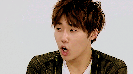 gyuzizis:  sunggyu + pouty/kissy faces · requested by anon ♡