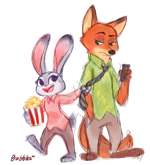 kihori:Quick doodle warm-up. Watch Zootopia when it premiers on your country cuz it was awesome!!!