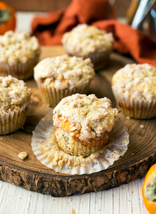 Mini Persimmon Coffee CakesPin it for later