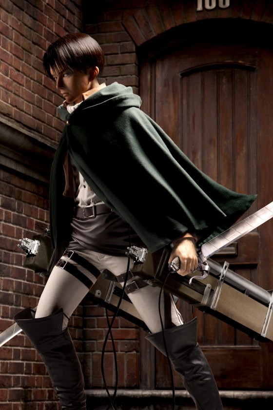 leviskinnyjeans:  A full image of Levi’s model for SNK the Real at Universal Studios