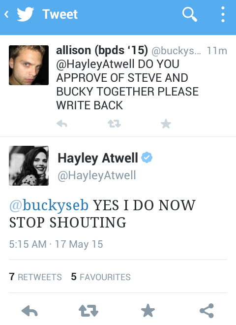 preserumbrooklynqueers:  hayley atwell, once more, proving that she slays
