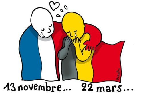 My thoughts are with Brussels tonight…
