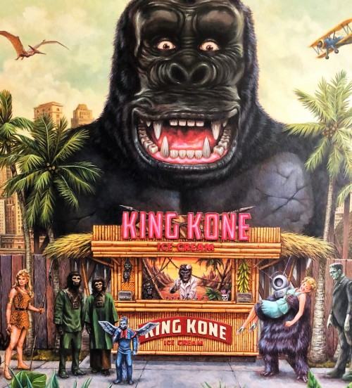King Kone Ice Cream - art by Doug P’Gosh 