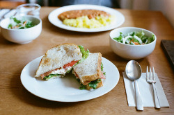 celeritious:  BLTE sandwiches by I.E. on Flickr. 