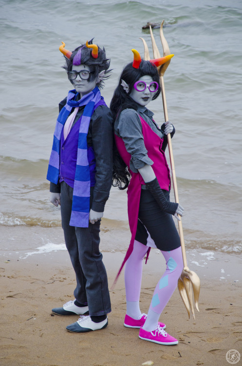 Katsucon 2013 - Hitmanstuck! Eridan and Feferi Eridan - Papayamaryam Feferi- Virulentmalapropis