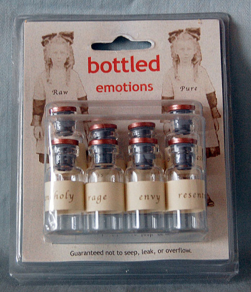DIY Inspiration: Bottled EmotionsThe instructions on the back of the package read:Directions for use