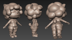 Pakobutt:clothes Done! ` W´texturing Is Next~  Looking Gudd =)!