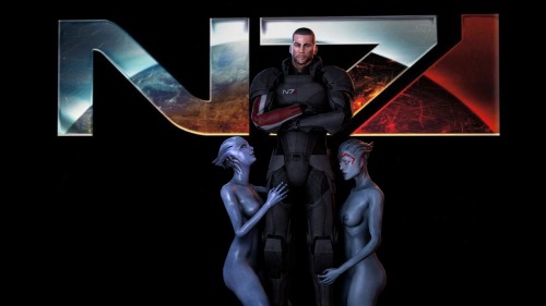 XXX Space Pimpin’Requested Shepard - Liara photo