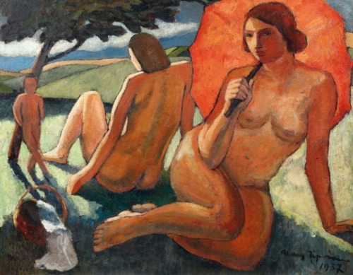 Alexandru Ţipoia (Romanian, 1914-1993)Picnic