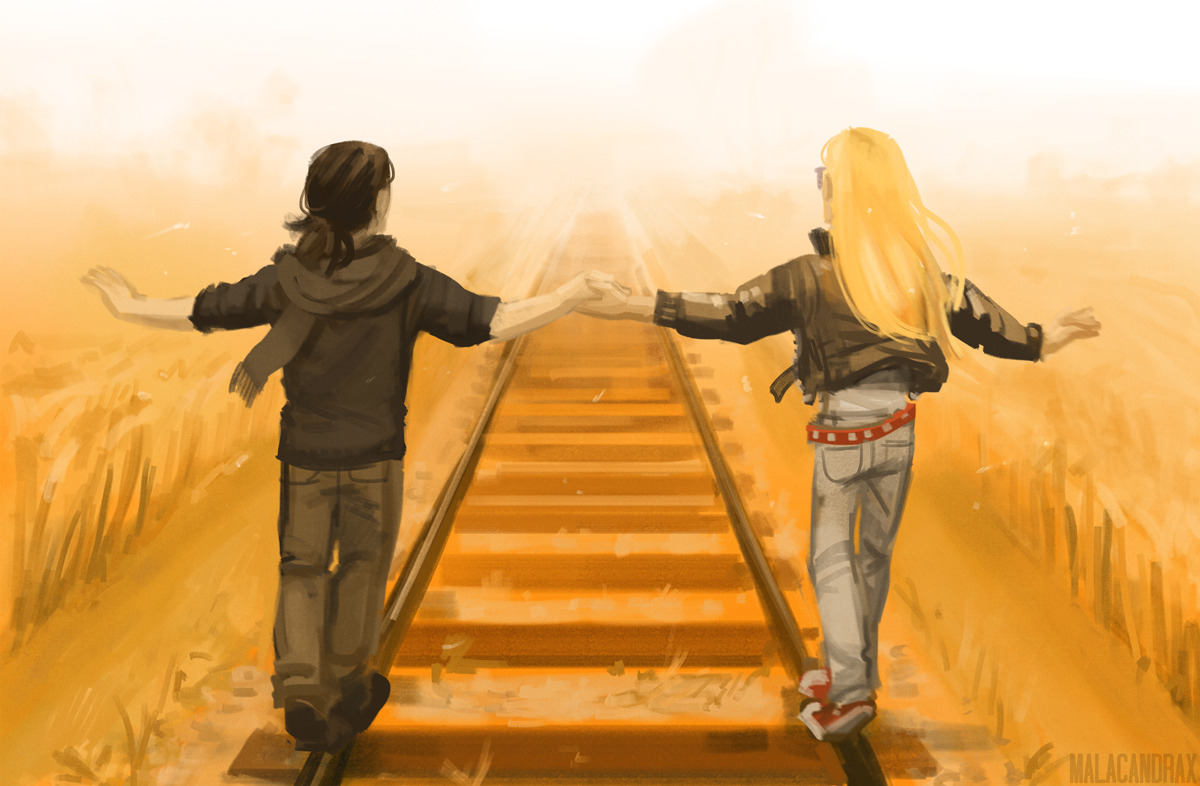 malacandrax:     Shouta climbed up onto the rail again but this time, he held his