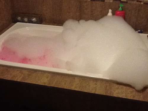 hikki-ko-mori:  so i was taking a bath a bubble bath to be specific i used half a
