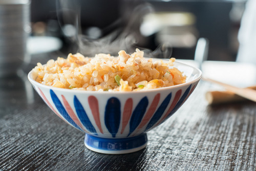 ilikeasianfood: Fried rice, Inakaya Japanese Robatayaki Restaurant, Sky100, Hong Kong 田舍家爐端燒 by Denn