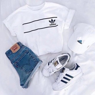 outfit tumblr adidas