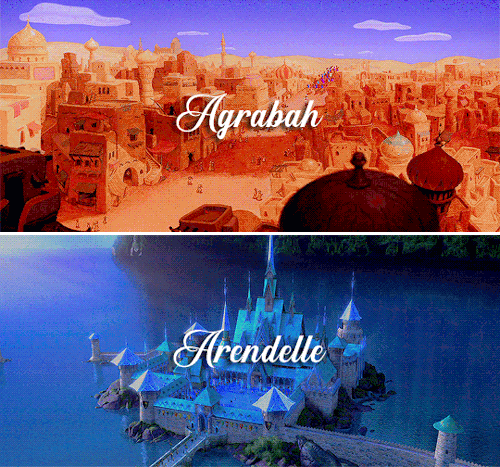 kevinfeiges:Fictional Locations in Disney Animation films