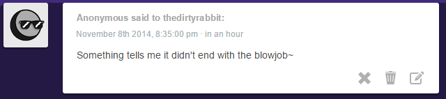 thedirtyrabbit:  You caught me. ;)