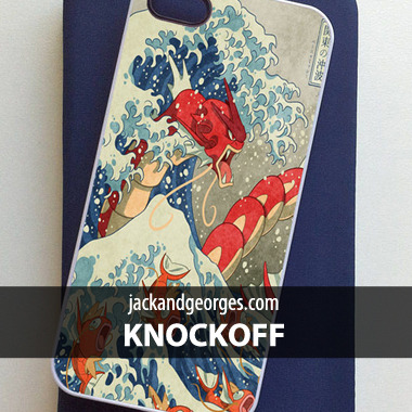 littlereddo:  zimmay:  I’ve just been hit by the worst case of art theft in my life. My fan illustration, The Great Wave off Kanto, is being sold on phone cases through some of the shadiest websites I’ve ever seen, and there’s nothing I can do to