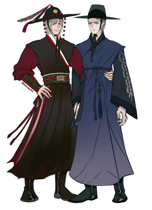 Double Royal Guard and Joseon Dynasty AU Shenanigans 