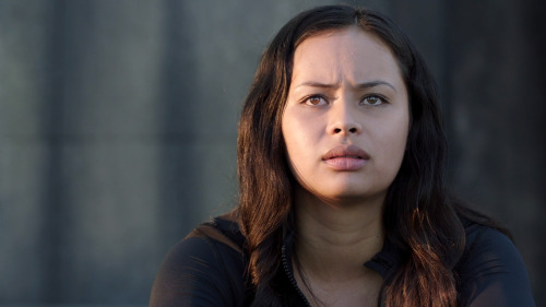 More Frankie Adams as Bobbie Draper - S2 of The Expanse.