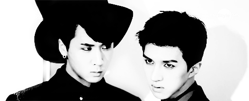 calabozos:  gr8u: b&amp;w ver.  oh my god leo and hyuk look so handsome