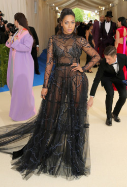 Itshollywoodlife:  La La Anthony- Met Gala 2017