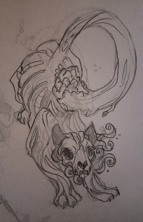 Some corrupted forest gods/spirits that have some relation to nameless owl man. Or at least my favor