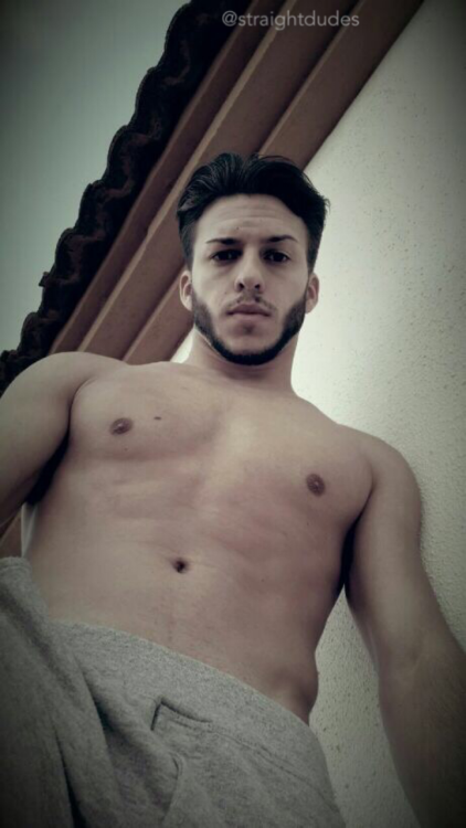 straightdudes:  “Espartano”, 22 (how I love Spain!)  Commemorating the 2k followers, these exclusive hot dudes (one more to go) a hot requested one next post!