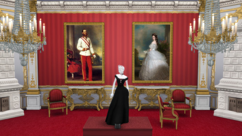 Portraits of the Emperor and Empress of AustriaTook a wee break from my Russian malachite cc creatio