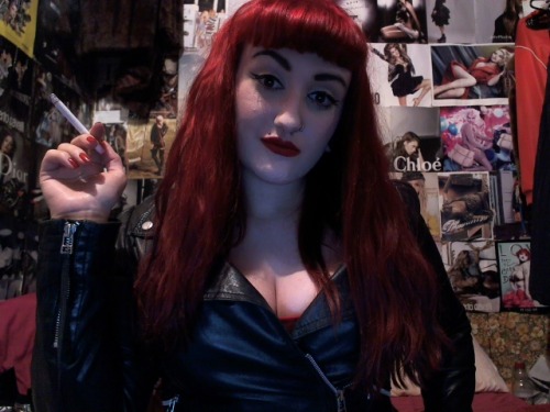 pegmesenseless:  missrubythroat:  Queen of Pain.  Follow this lovely dominant lady