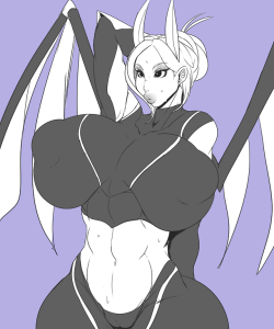 ber00:  High res linkMonthly Patreon doodle pic   Daggron’s succubus icy  [Patreon]  [Picarto Stream Channel]  [Tumblr]   [Pixiv]
